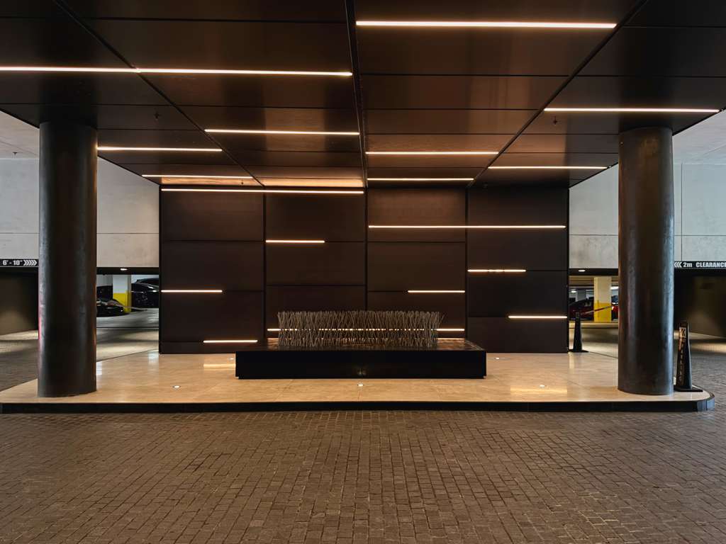 Private elevator foyer and entry to Residence 2607